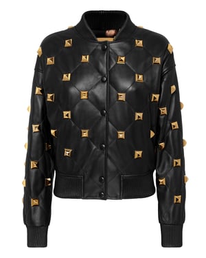 Bomber De Cuero