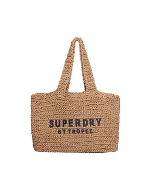Bolsas de mano Superdry para mujer Raffia City