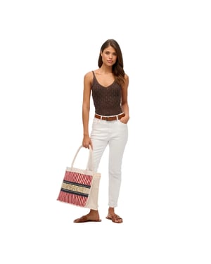 Bolso de mano Allrounder bordado para mujer de Superdry