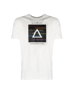 John Richmond T-Shirt del hombre Blanco
