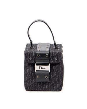 Dior Street Chic Mini Vanity Case  en Negro Lienzo