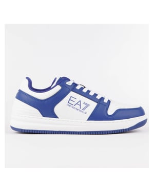Zapatillas deportivas con estampado de lujo para hombre EA7