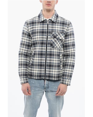Camisa acolchada a cuadros TIMBER en azul