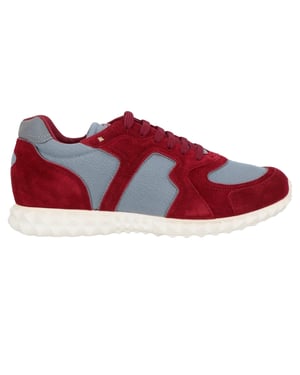 Zapatillas Valentino burdeos y rojas