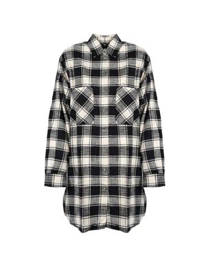 Diesel Vestido D-Super de mujer negro, Blanco, Gris