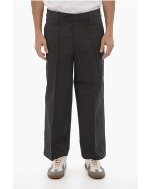 Pantalones chinos LIAM de cintura regular con 4 bolsillos en gris