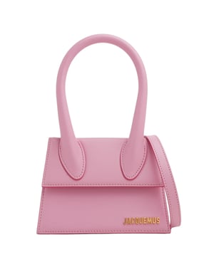 Bolso Jacquemus Le Chiquito Moyen rosa claro