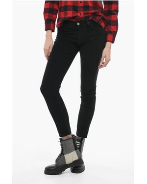 Pantalones de sarga F-STRETCH en negro