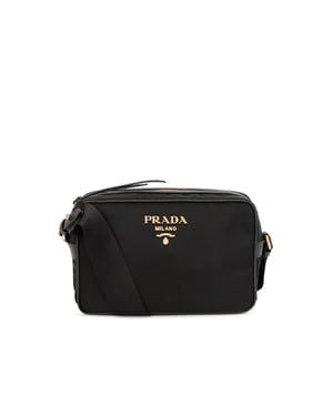 Bolso para cámara con logotipo de nailon de PRADA