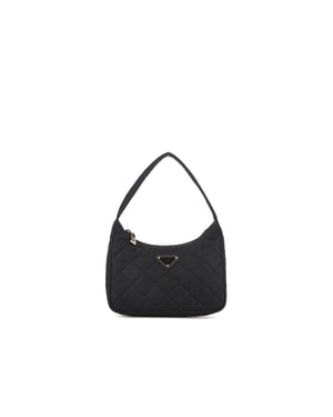 Bolso de hombro acolchado de nailon Re-Nylon de Prada