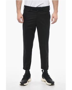Pantalones JAMIE de talle regular y corte ajustado en negro
