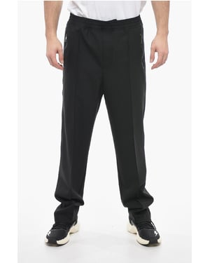 Pantalones LOUIS holgados con cinturilla elástica en negro