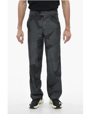 Pantalones LIAM de camuflaje holgados en negro y gris