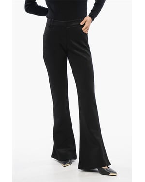 Pantalones acampanados negros