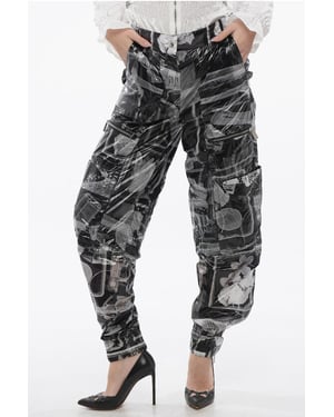 Pantalones cargo XRAY NY estampados en negro