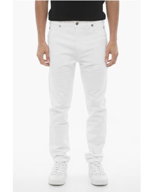 Pantalones pitillo NICK de 5 bolsillos en blanco