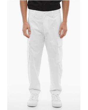 Pantalones cargo holgados FIREMAN en blanco