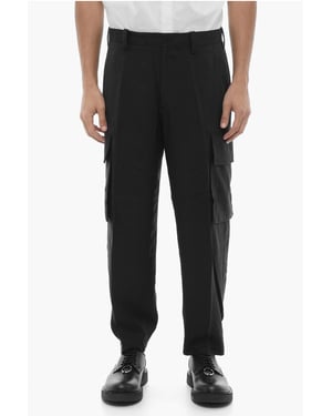 Pantalones cargo holgados FIREMAN en negro