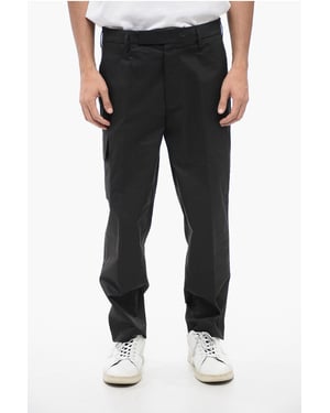 Pantalones cargo NATE de mezcla de algodón en color negro