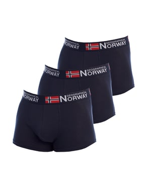 Pack-3 Bóxers con Frontal Anatómico GN1000 para Hombre