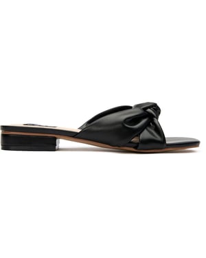 Sandalias con tira de nudos de salsifí vegano V.gan