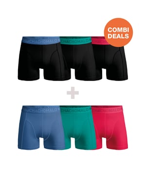 Muchachomalo Boxer Hombre - 3+3 Piezas - Calzoncillos Hombre