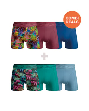 Muchachomalo Boxer Hombre - 3+3 Piezas - Calzoncillos Hombre