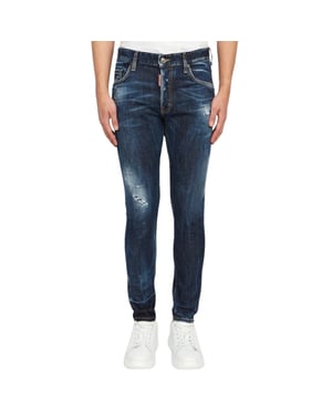 Dsquared2 Vaqueros Super Twinky Jean Lisos Azules