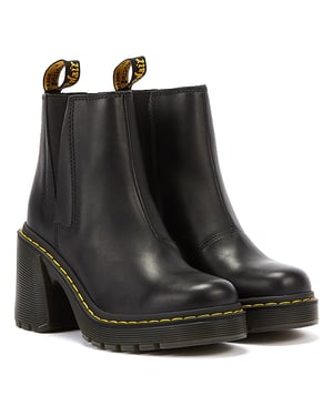 Botas Negras de Cuero para Mujer Dr. Martens Spence Sendal