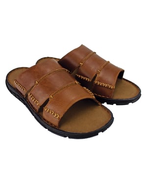 Zapatillas de Piel Slip On de Verano para Hombre