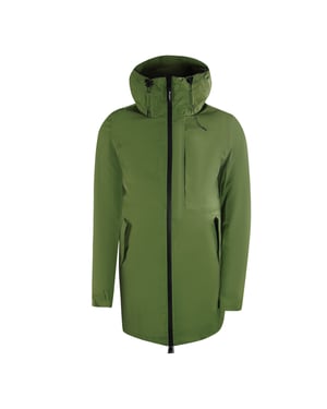 Parka De Plumón Aquascutum Active 3-way, Color Verde Militar
