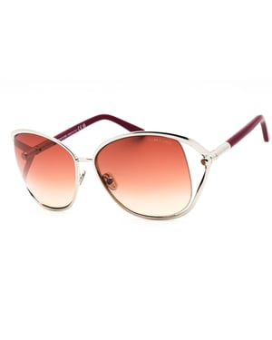 Gafas de sol Tom Ford Marta en plata paladio brillante