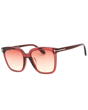Gafas de sol Tom Ford Selby en color burdeos brillante