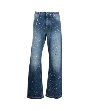 Vaqueros azules de corte slim Relax Paint de Off-White