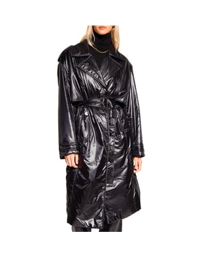 Abrigo acolchado ligero de Saint Laurent