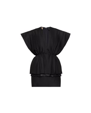 Vestido plisado de Gucci