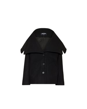 Chaqueta de cuello drapeado Caruso de Jacquemus Le Caban
