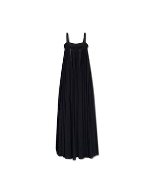 Vestido largo plisado de Dolce & Gabbana