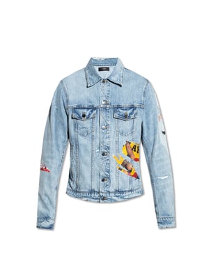 Chaqueta vaquera estilo camionero de la revista Playboy de Amiri