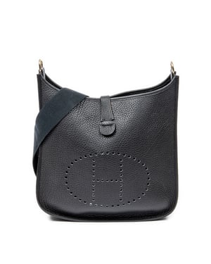 Hermès Evelyne I GM en Negro Piel de becerro
