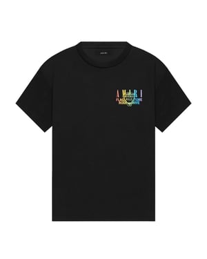 Camiseta Negra Amiri Xo Beverly Hills