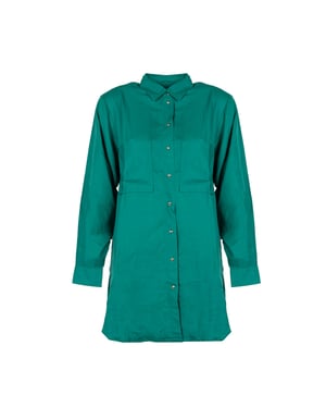 Diesel Vestido D-Super de mujer verde