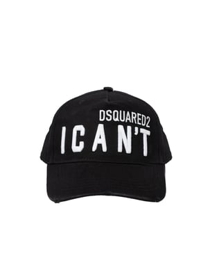 Dsquared2 Gorra de beisbol del hombre negro