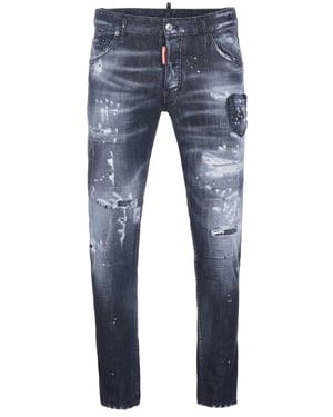 Jeans skater negros Dsquared2