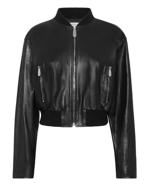 Bomber De Cuero Signature