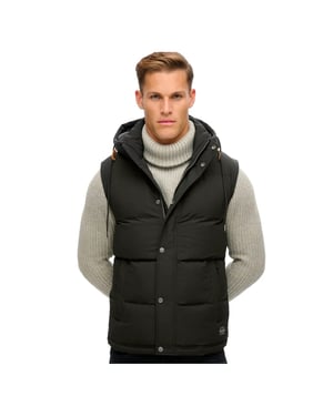 Chaqueta acolchada sin mangas Everest de Superdry para hombre