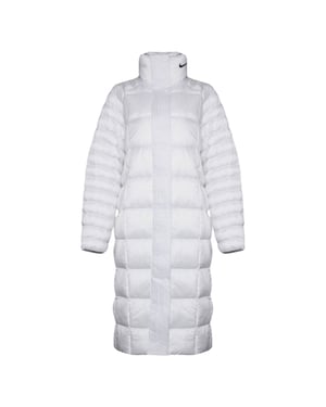 Abrigo Largo Blanco Nike