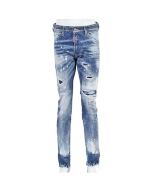 Pantalones Vaqueros Desgastados Azules Cool Guy Jean De Dsquared2