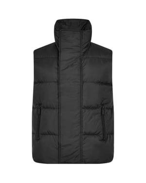 Chaqueta Acolchada Negra De Plumón Dsquared2