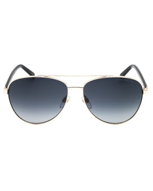 Gafas De Sol Marc Jacobs Con Montura Dorada Degradada En Gris Oscuro